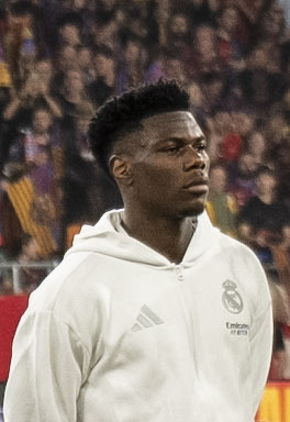 Aurelien Tchouameni portrait for France