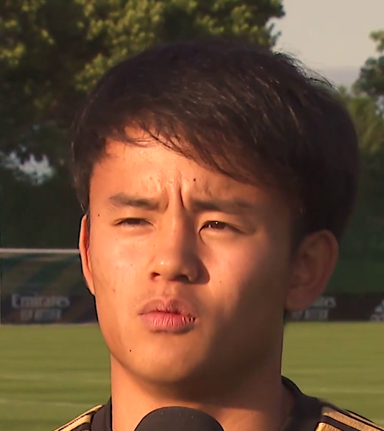 Takefusa Kubo portrait for Japan