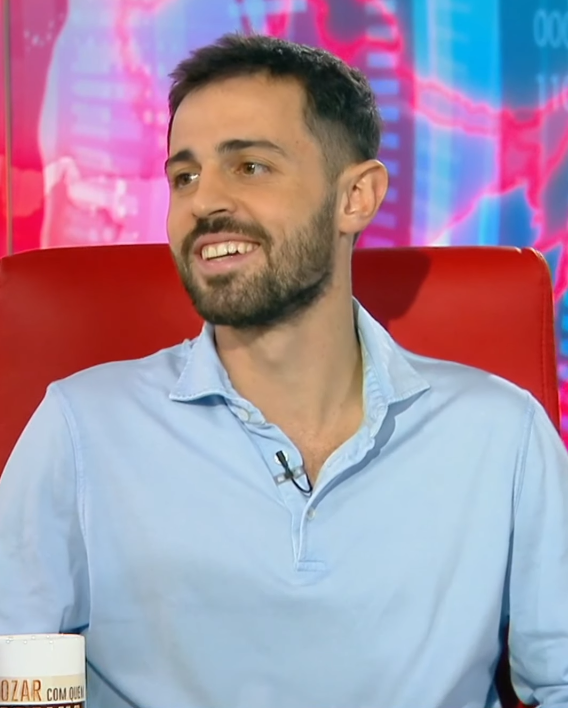 Bernardo Silva portrait for Portugal