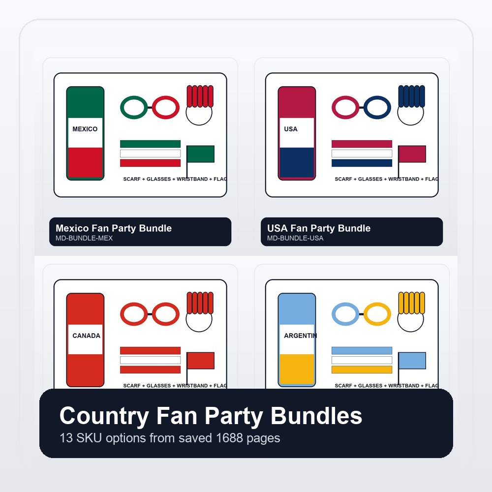 Match Day Watch Party Bundle